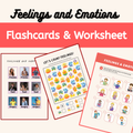 Feelings and Emotions Flashcards & Worksheets | SEL Activities, Emotion Recognition & Regulation