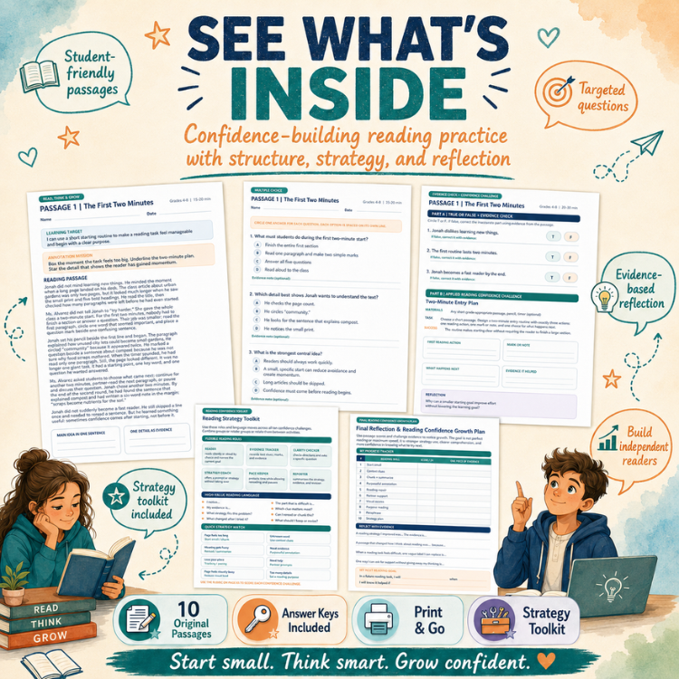 Reading Intervention for Reluctant Readers | Comprehension & Vocabulary Grades 4–8