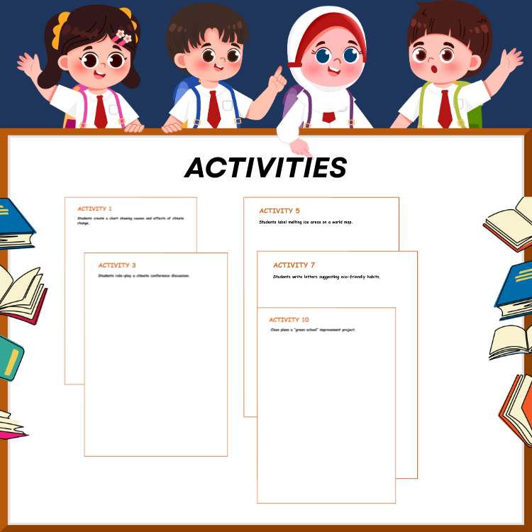 Climate Change & Global Warming Reading Comprehension | Science Worksheets
