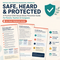 Worried About Child Sexual Abuse? Prevention Guide | Body Safety, Grooming Warning Signs & Online Safety Toolkit