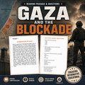 Gaza and the Blockade Reading Comprehension | History & Social Studies Worksheets