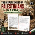 The Nakba Reading Comprehension | Palestinian History Reflection Worksheets